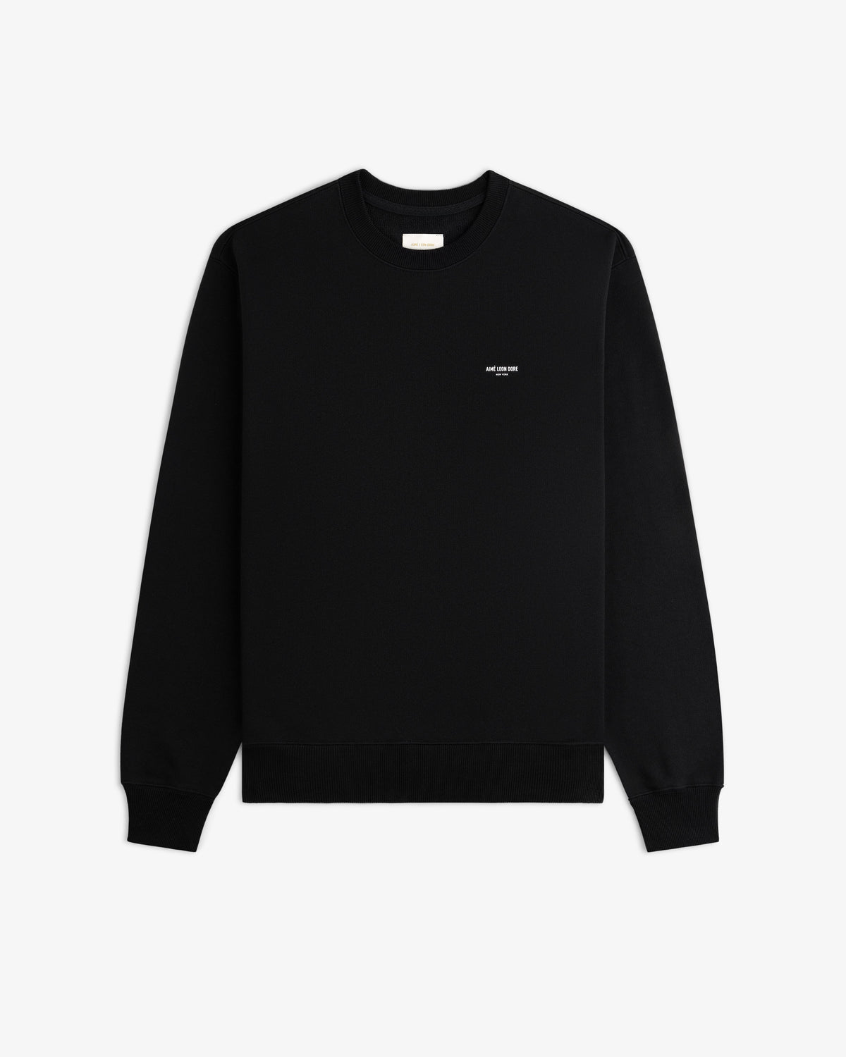 Micro   Logo  Crewneck   Sweatshirt