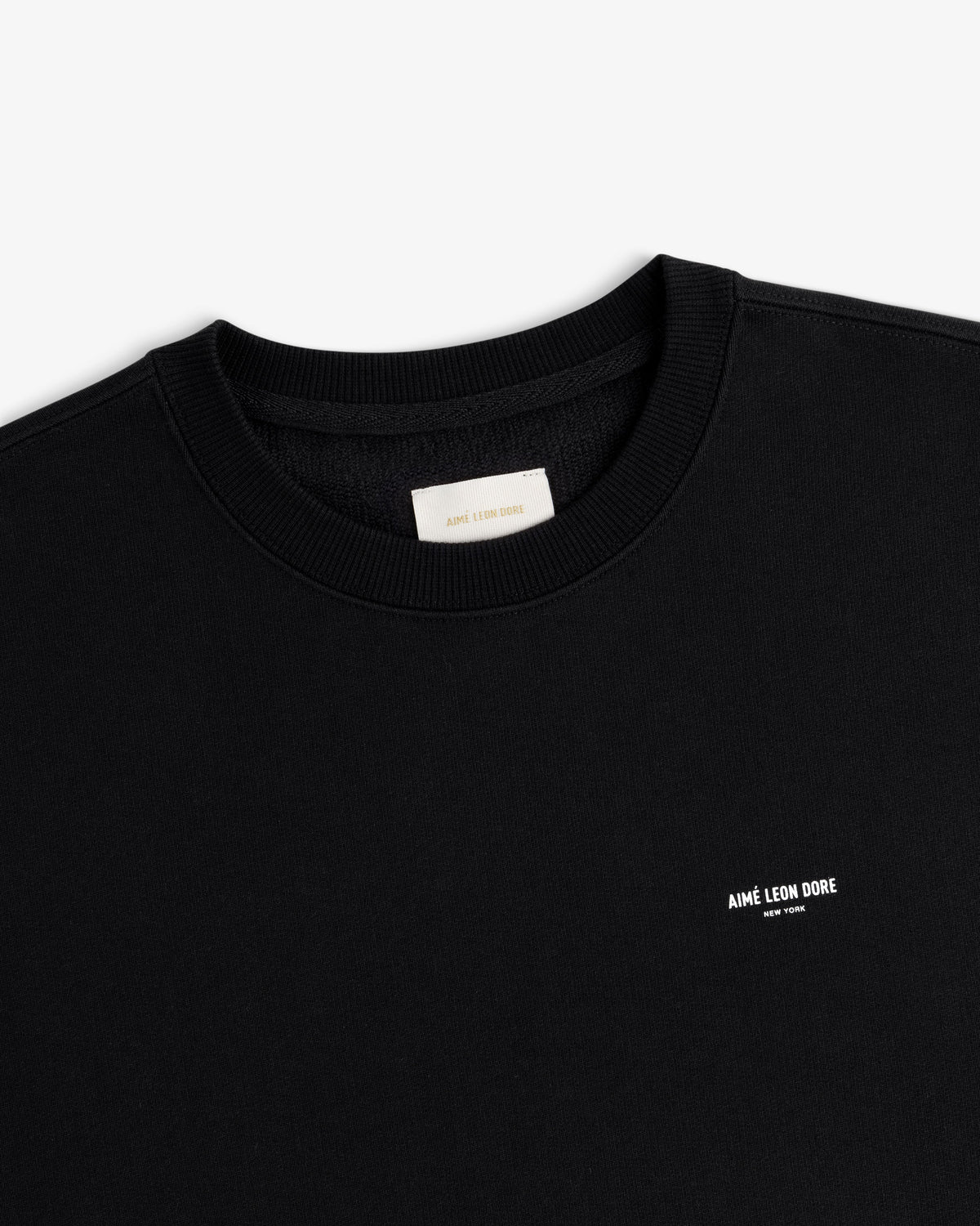 Micro   Logo  Crewneck   Sweatshirt