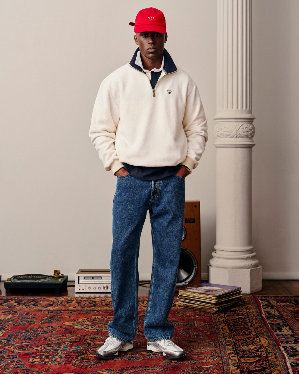 Crest Quarter-Zip Fleece Pullover